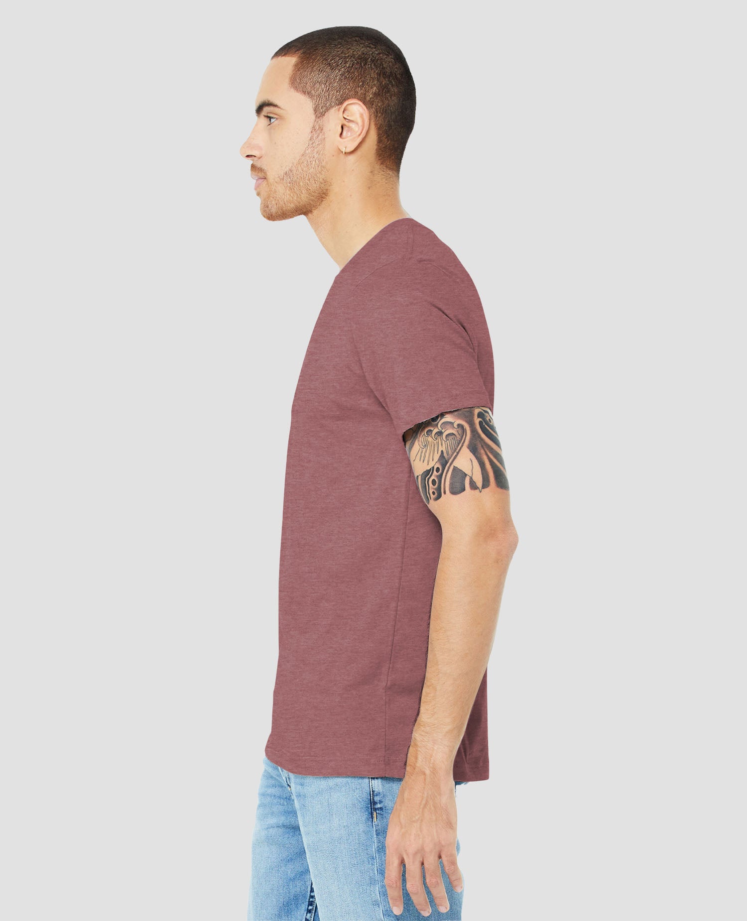 BELLA+CANVAS Unisex Heather CVC Tee - 3001CVC