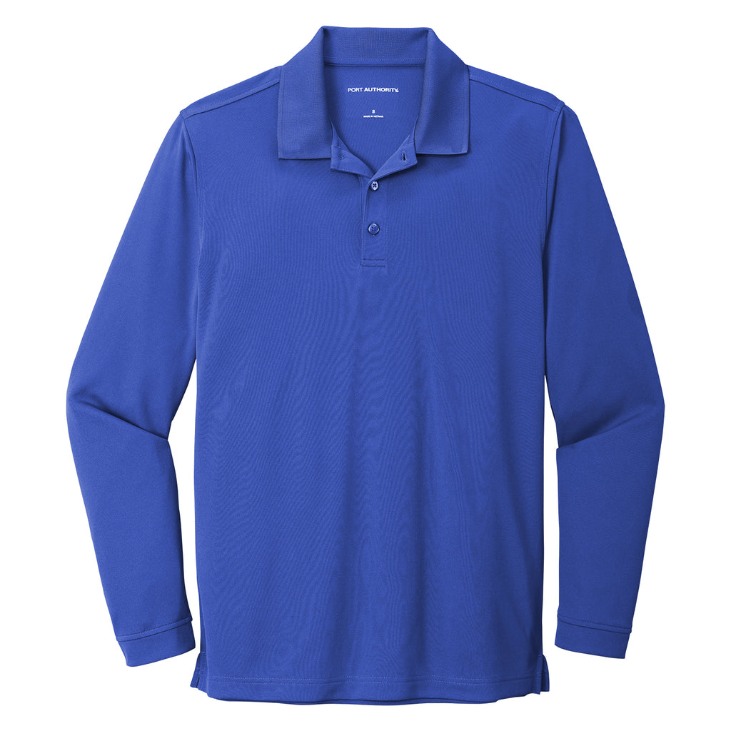 Port Authority Dry Zone UV Micro-Mesh Long Sleeve Polo K110LS