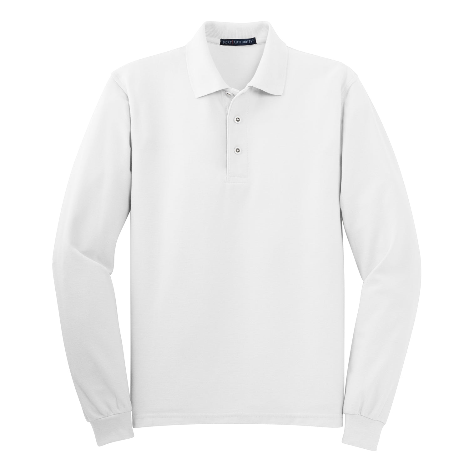 Port Authority Silk Touch Long Sleeve Polo K500LS