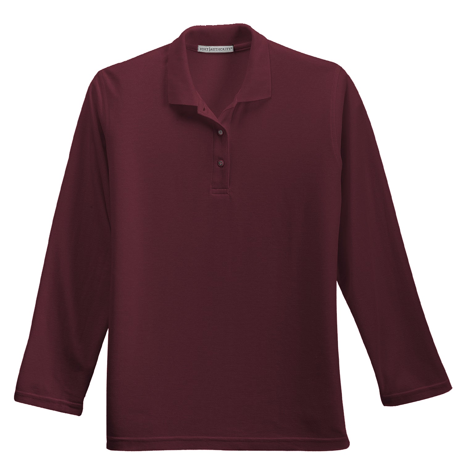 Port Authority Women's Silk Touch Long Sleeve Polo L500LS