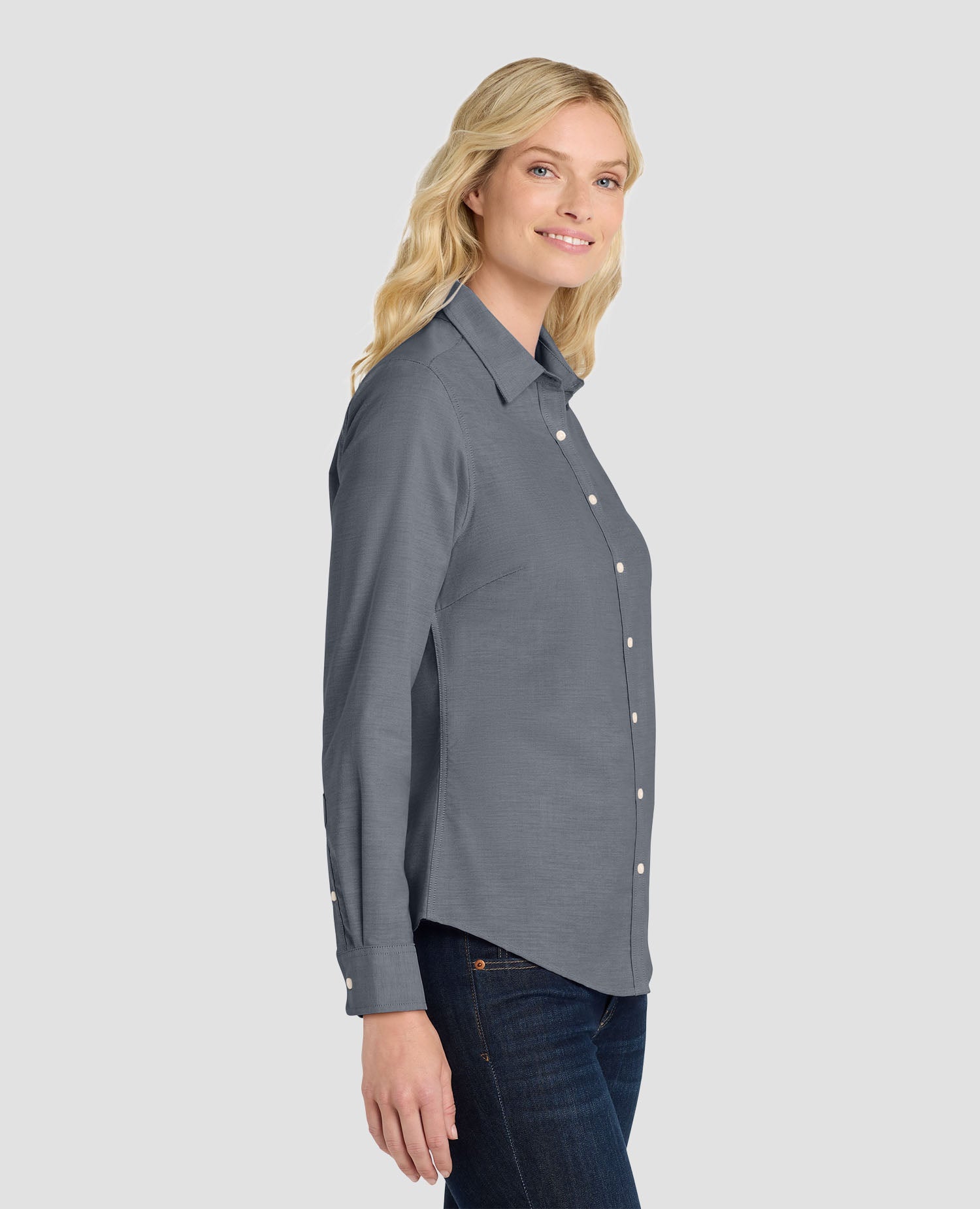 Port Authority Ladies SuperPro Oxford Shirt - L658