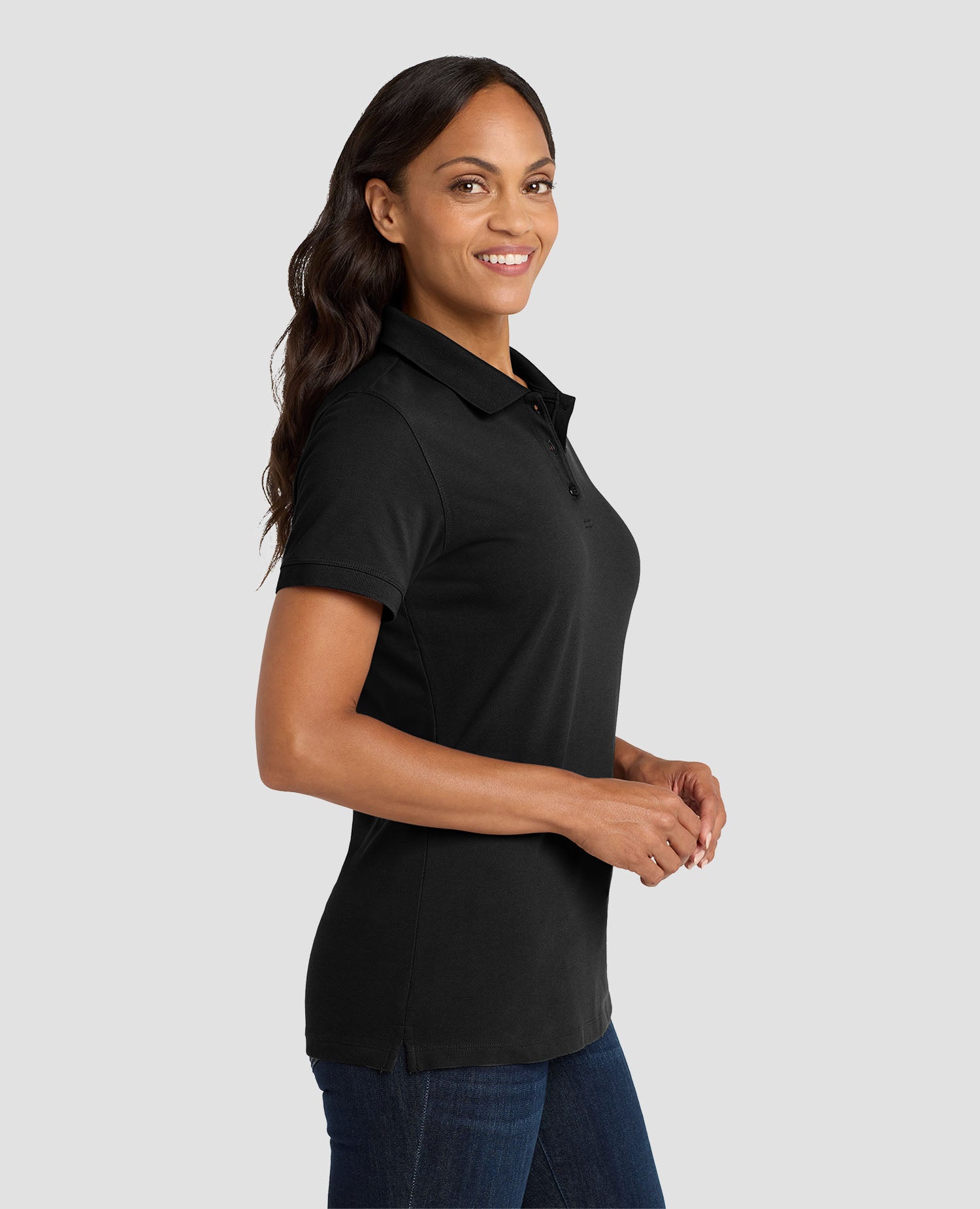 Port Authority Women's EZCotton Polo LK8000