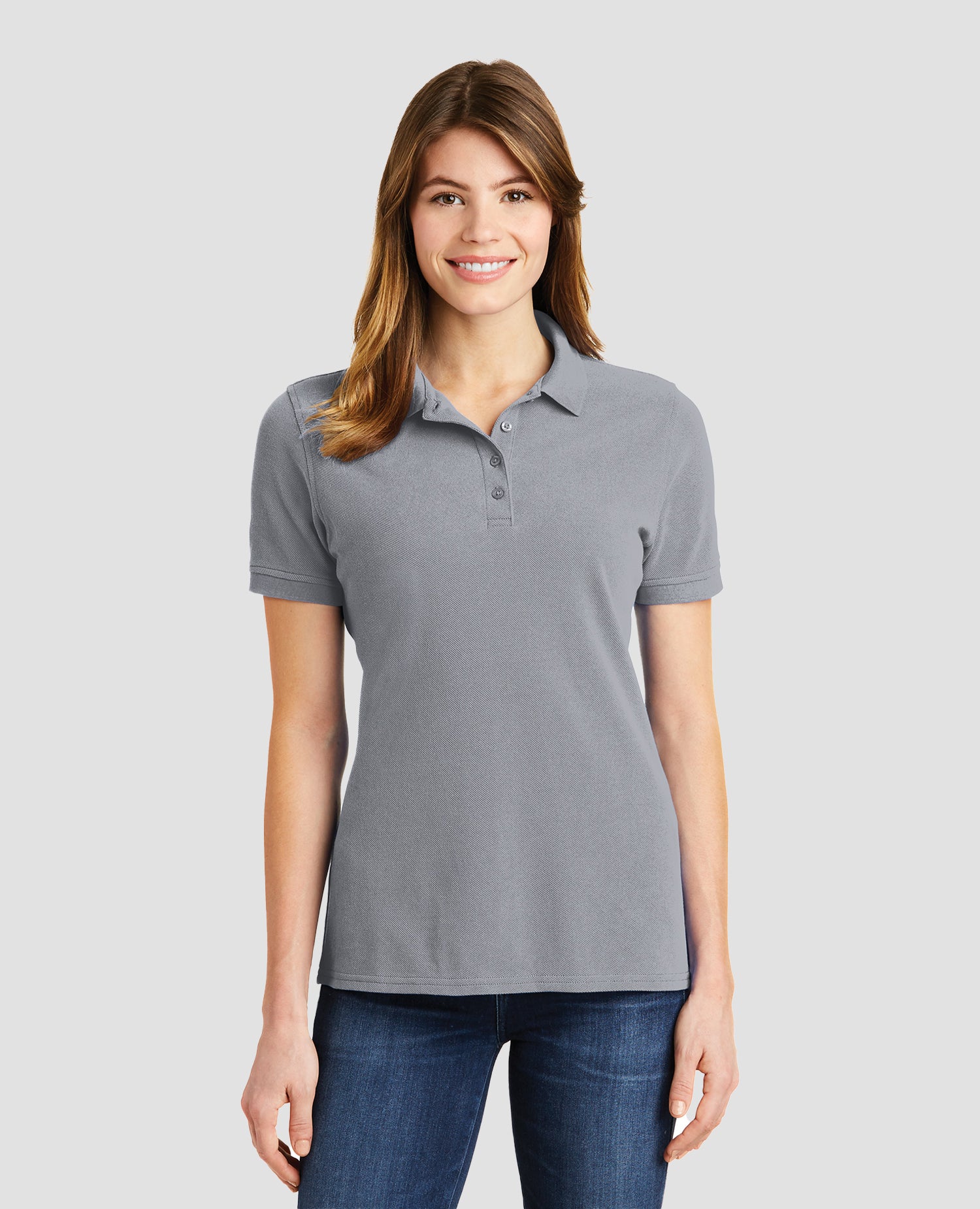 Port & Company Ladies Combed Ring Spun Pique Polo LKP1500