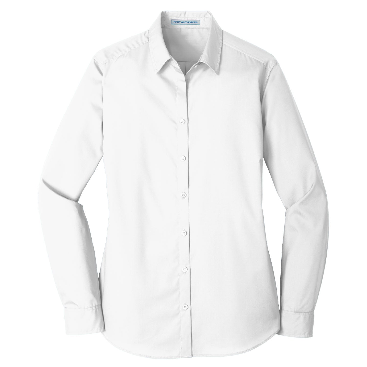 Port Authority Women's Long Sleeve Carefree Poplin Shirt - LW100