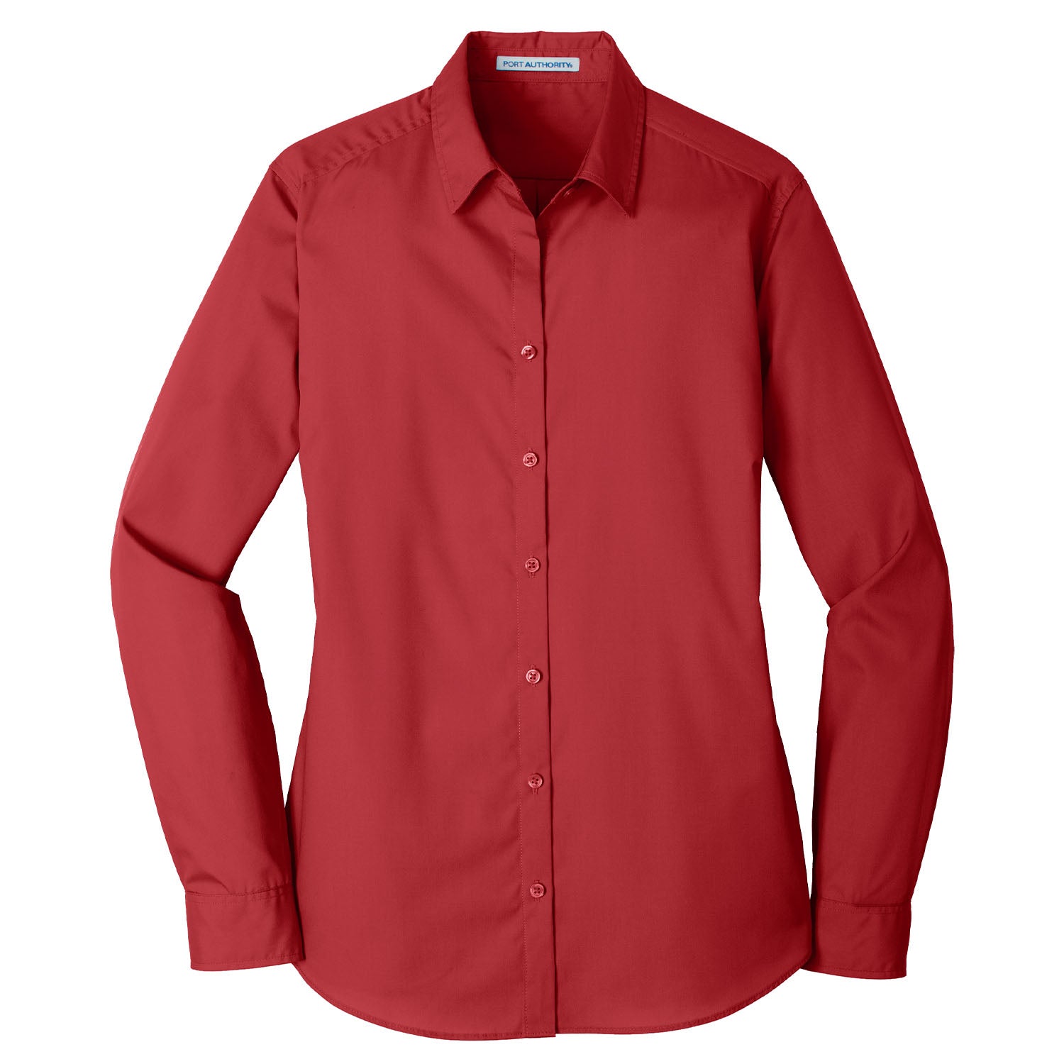 Port Authority Women's Long Sleeve Carefree Poplin Shirt - LW100