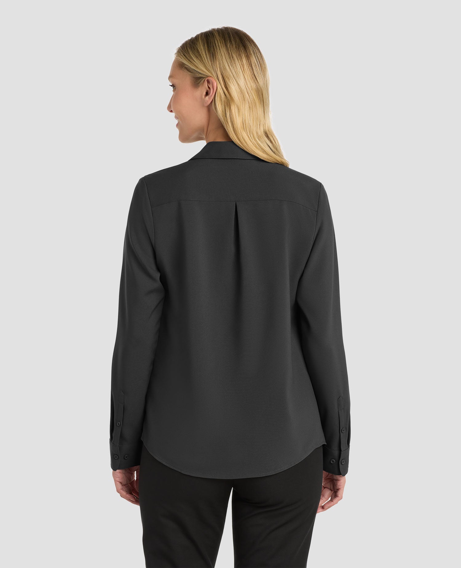 Port Authority Women's Long Sleeve Performance Staff Shirt - LW401