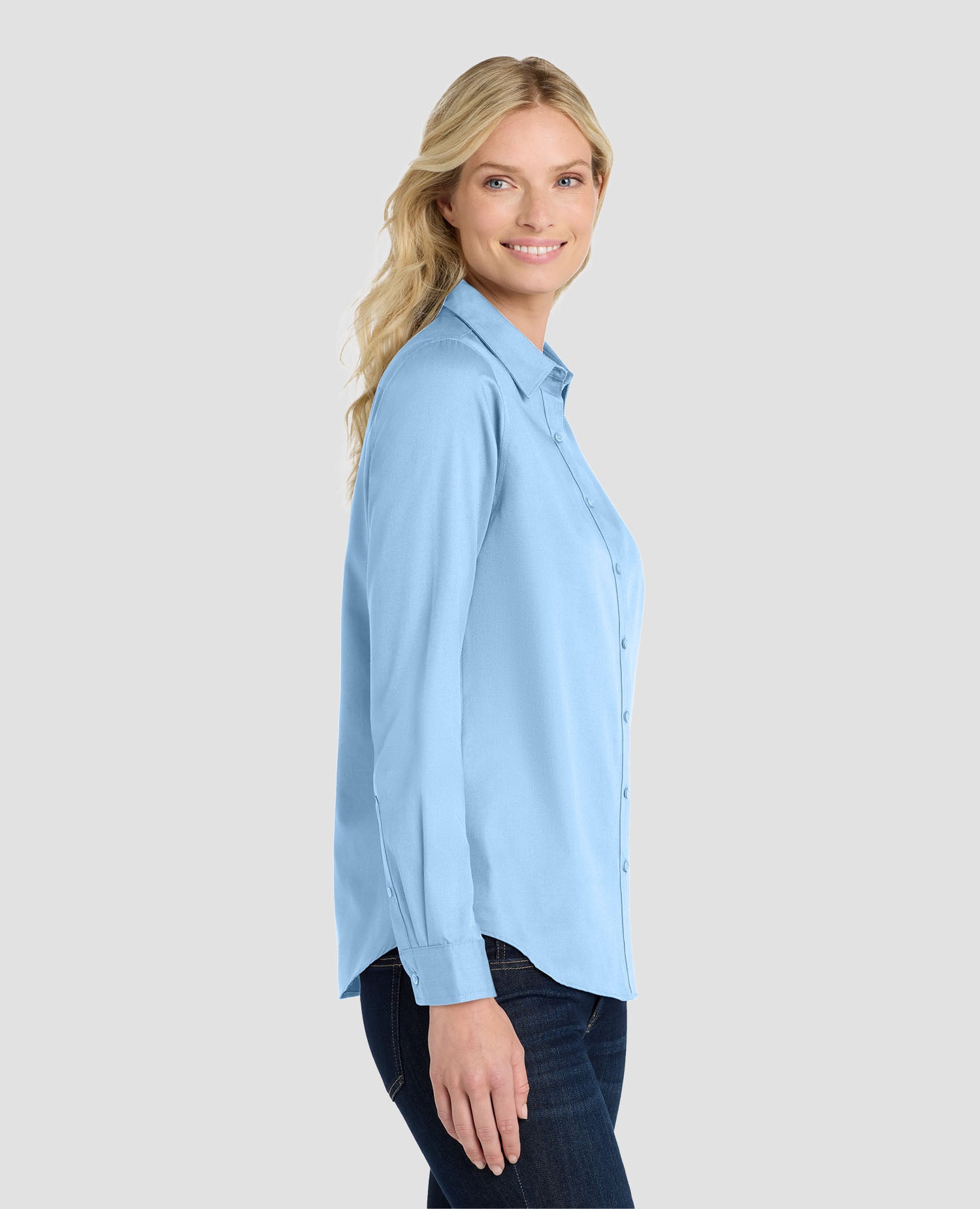 Port Authority Women's Long Sleeve SuperPro React - LW808