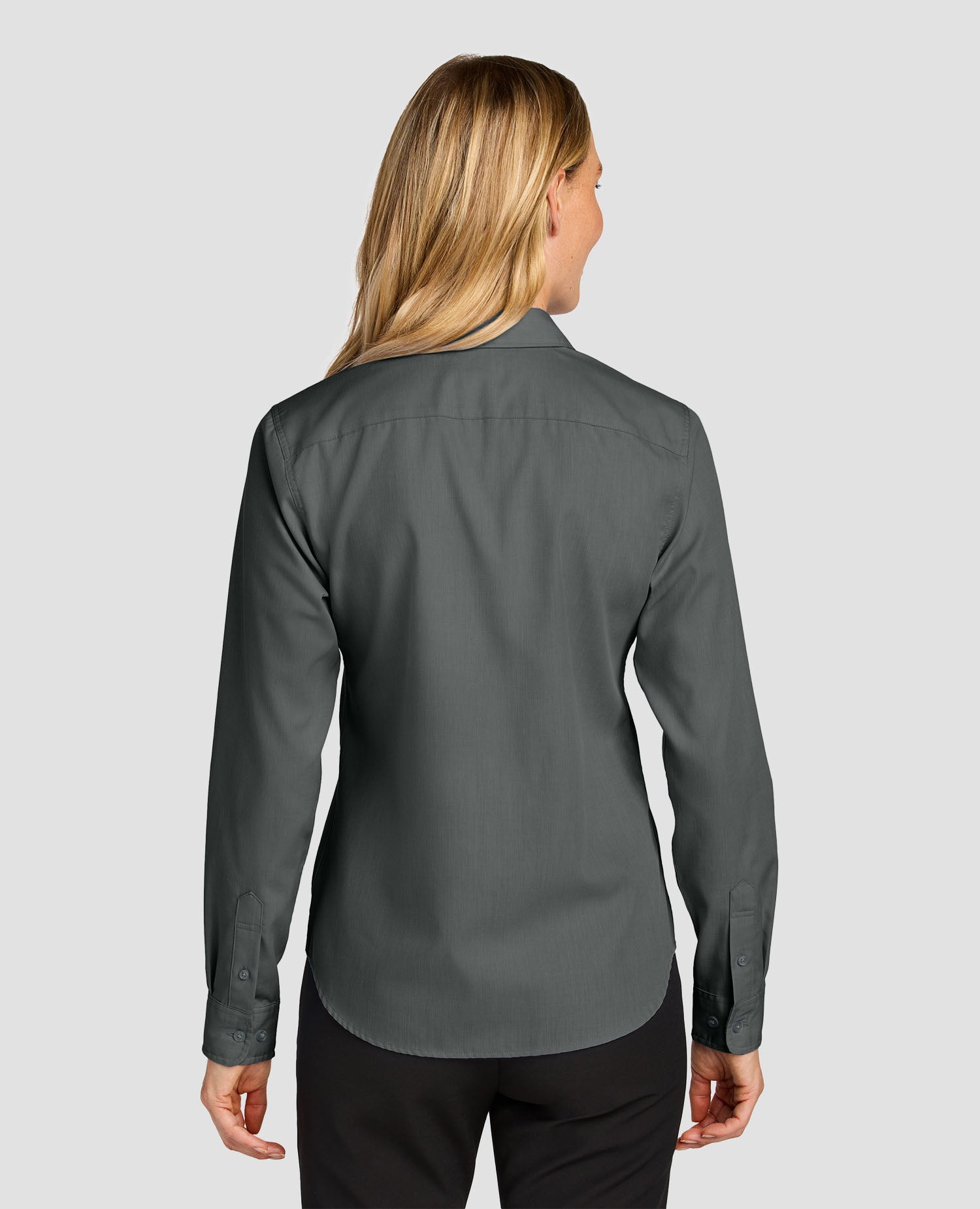 Port Authority Women’s Long Sleeve Nailhead Easy Care Shirt - LW816