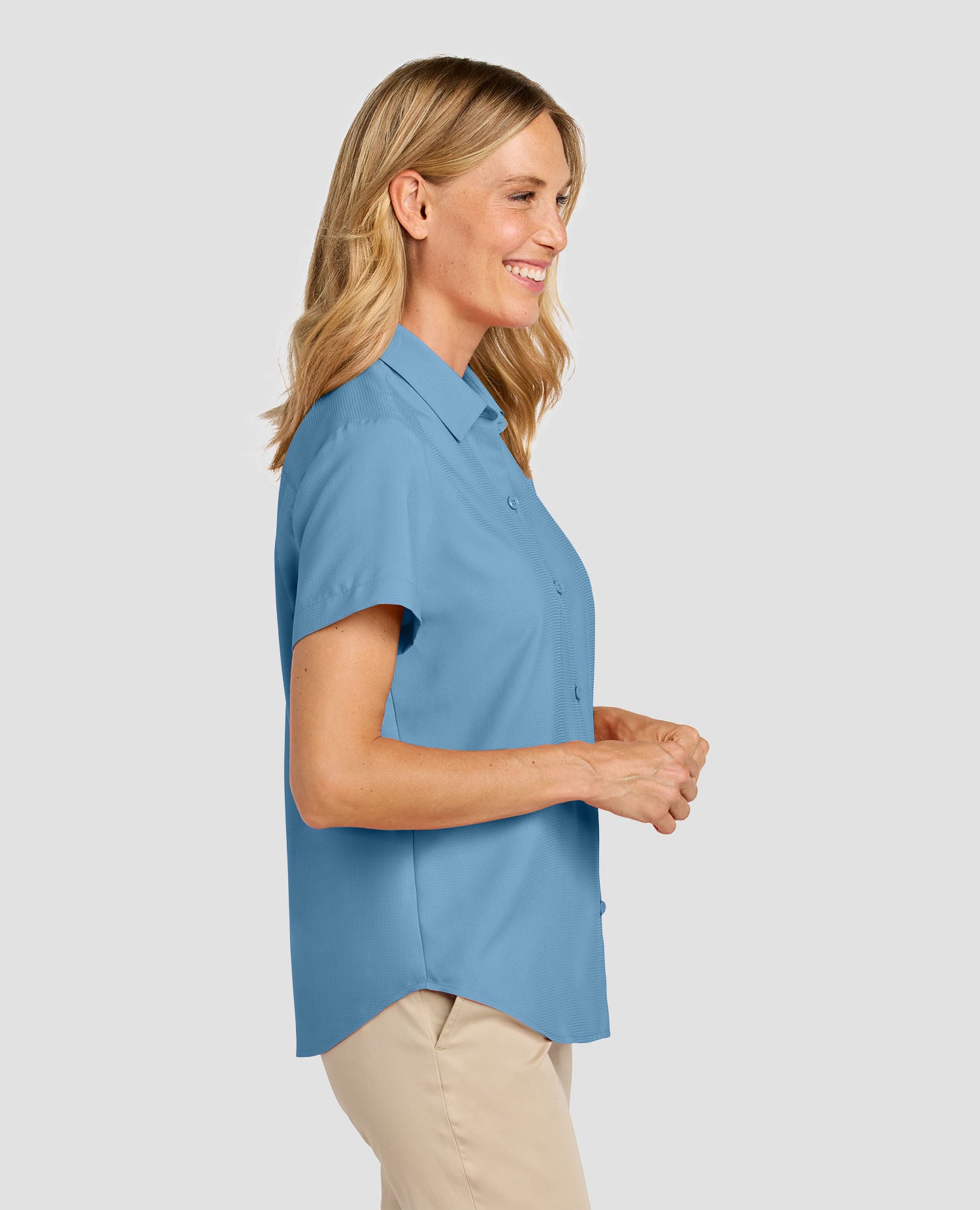 Port Authority Women’s Short Sleeve UV Dockside Shirt - LW963