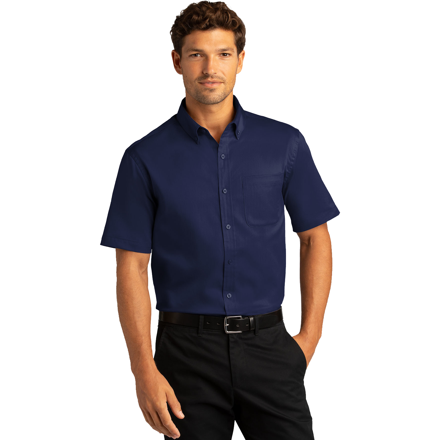 Port Authority Short Sleeve SuperPro React Twill Shirt W809