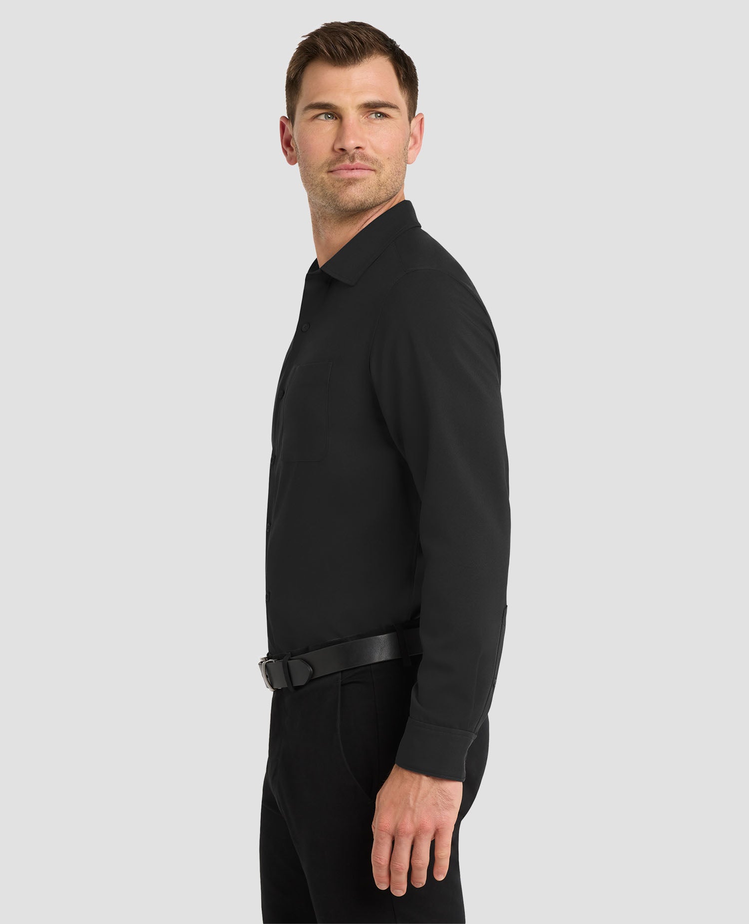 Port Authority  Long Sleeve Performance Staff Shirt - W401