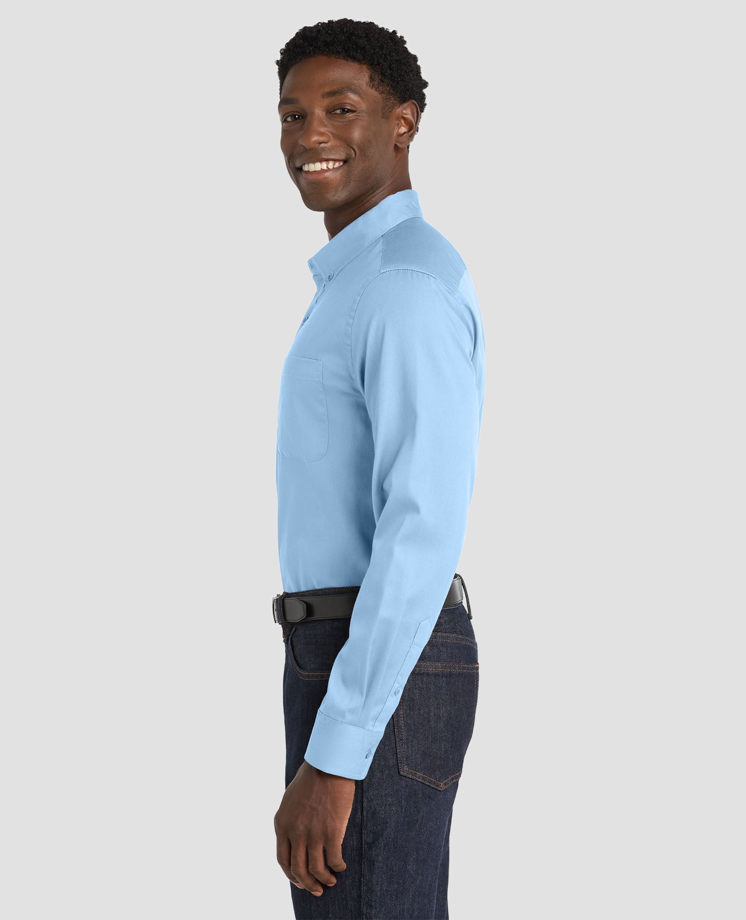 Port Authority Long Sleeve SuperPro React Twill Shirt - W808