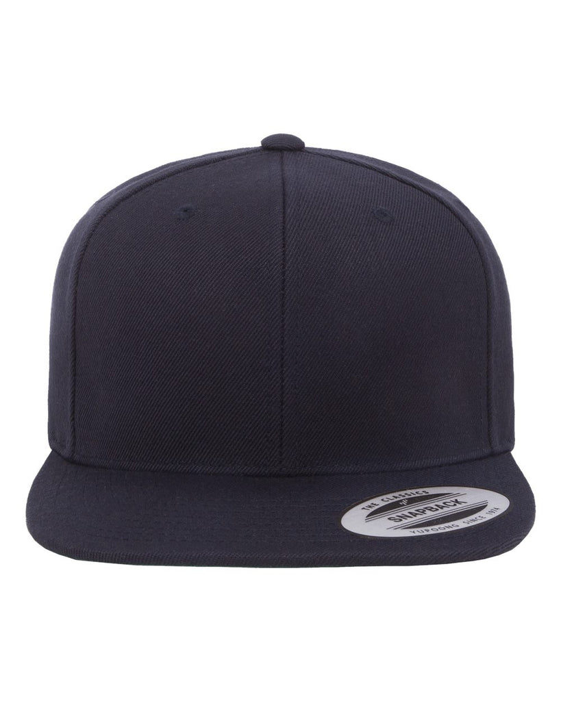 YP Classics Premium Flat Bill Snapback Cap 6089M