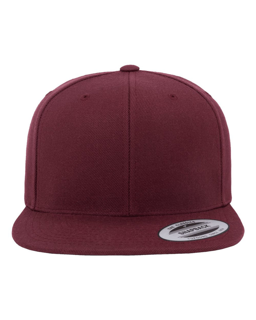 YP Classics Premium Flat Bill Snapback Cap 6089M